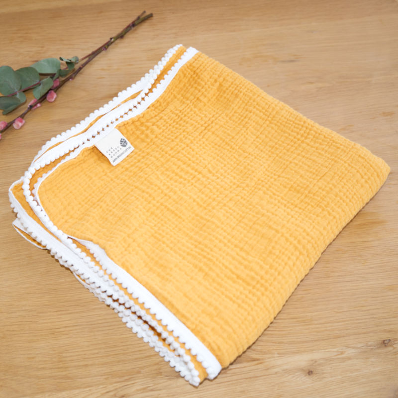 Organic Cotton Muslin Blanket (Large)