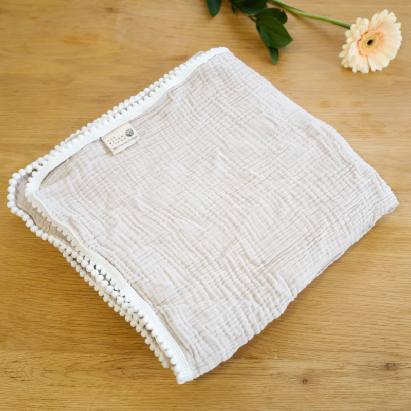 Organic Cotton Muslin Blanket (Large)