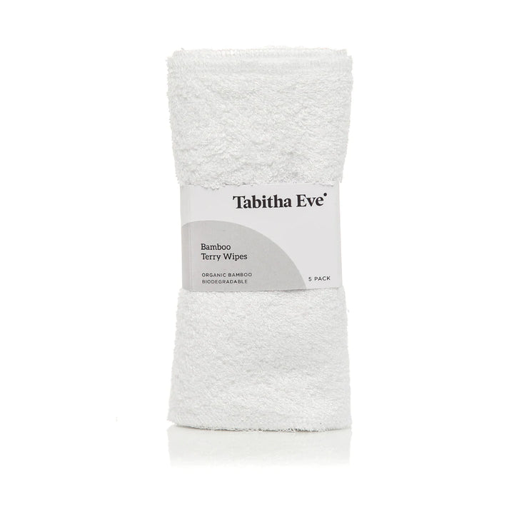 Reuseable Bamboo Terry Wipes